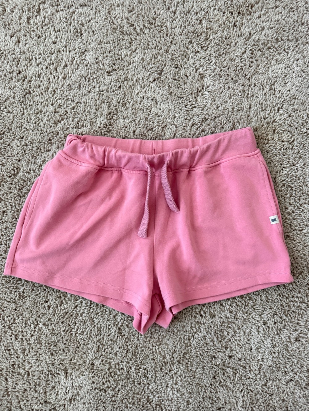 Simply Southern Soft Pink Athletic Drawstring Shorts